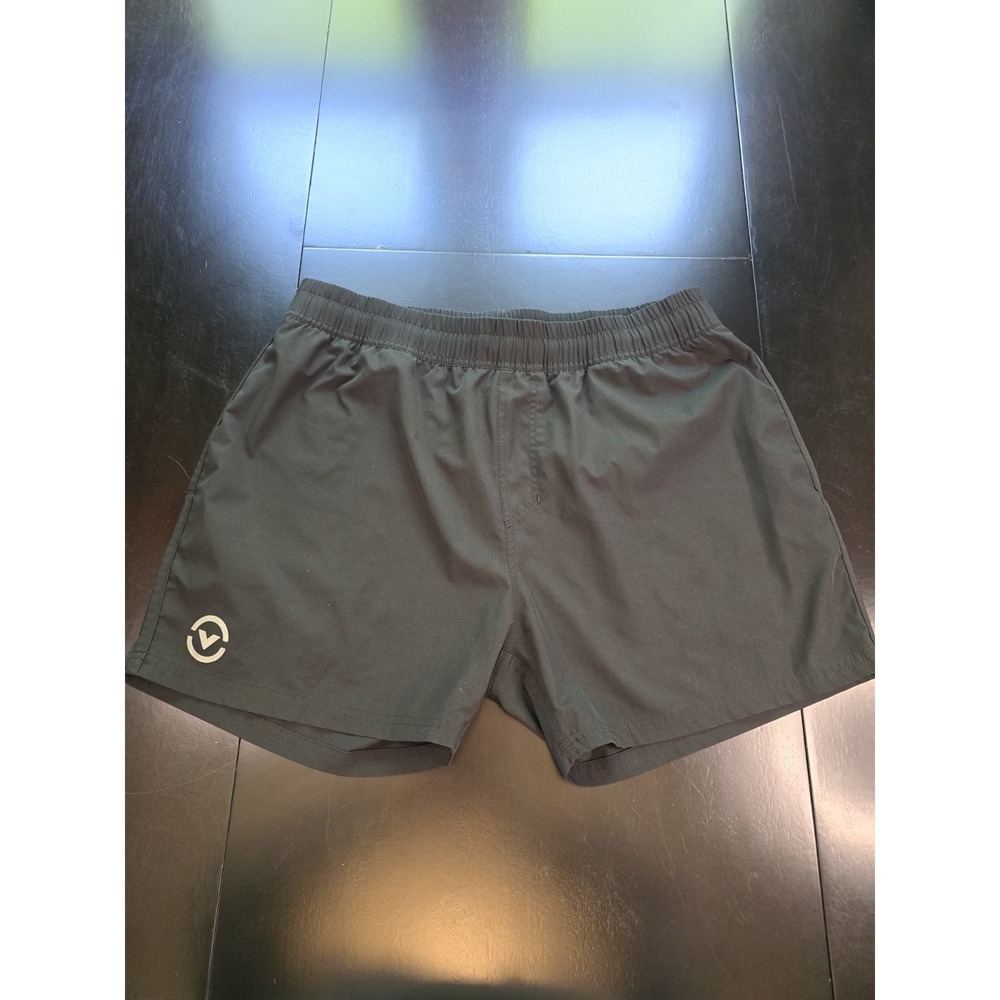 Virus Action Sport Shorts Mens Large Black Training Running Gym Workout Athletic